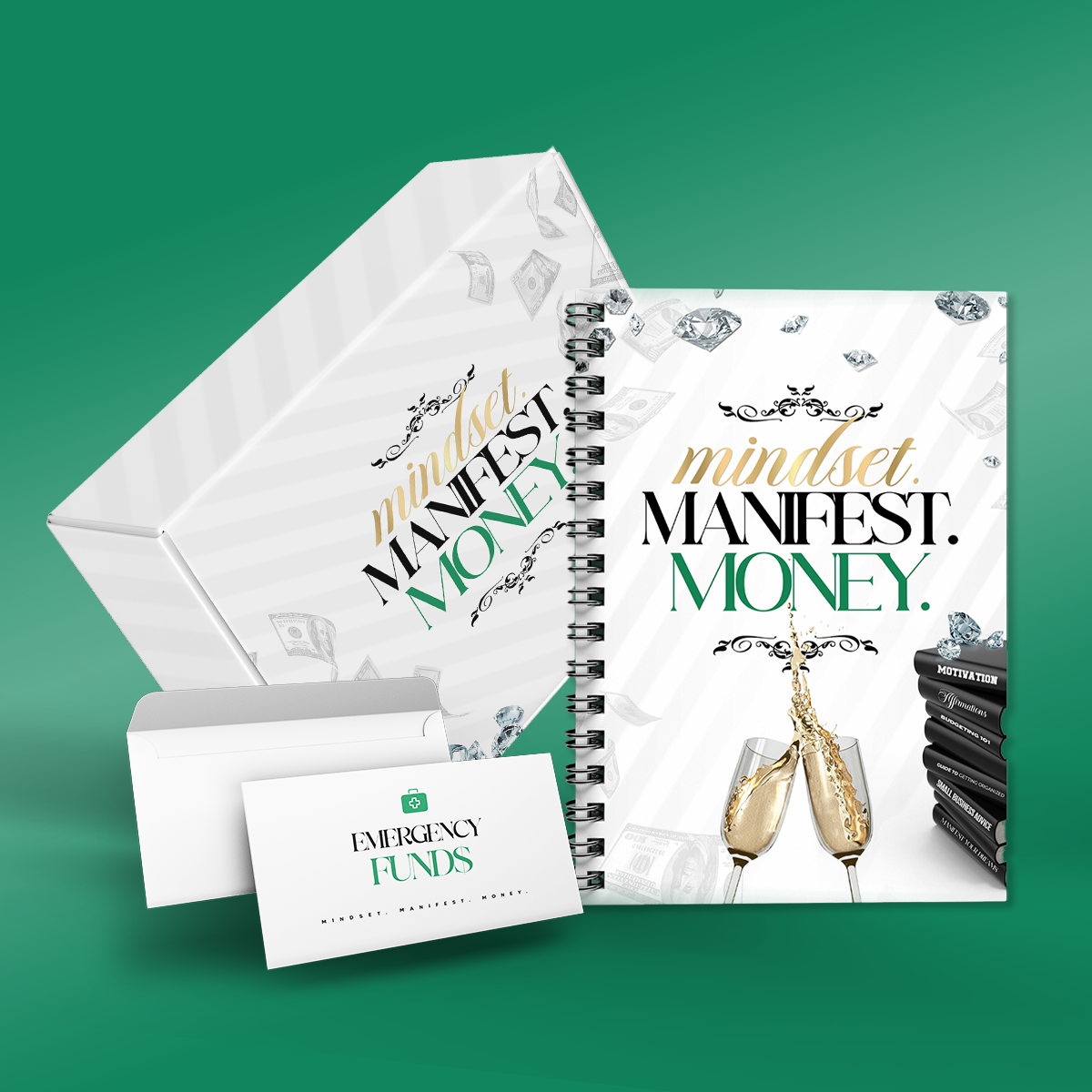 "Diamond" Financial + Mindset Dateless Planner